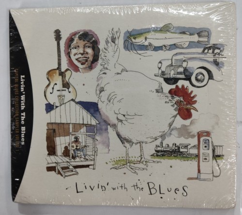 全新Cd livin' with the blues