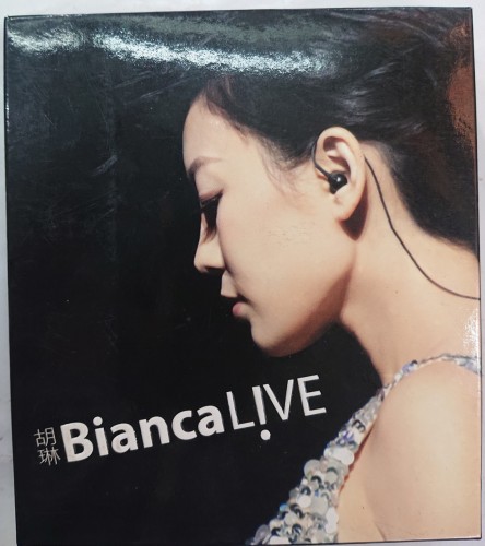 二手95%新 2cd+dvd 胡琳 bianca live