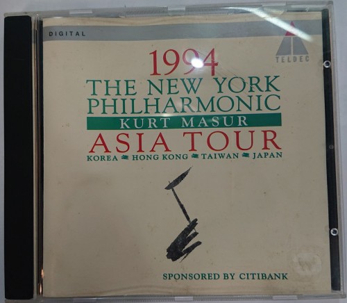 二手95%新 new york philharmonic asia tour 德版