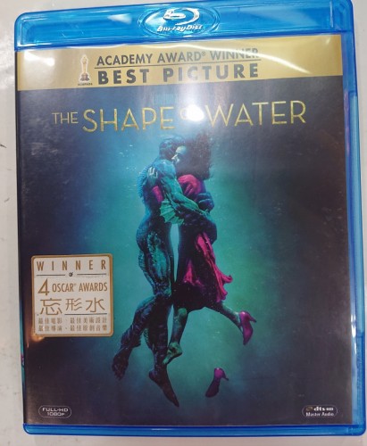 二手新淨 bd the shape of water 忘形水