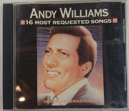 二手95%新 Cd Andy williams 16 most requested songs