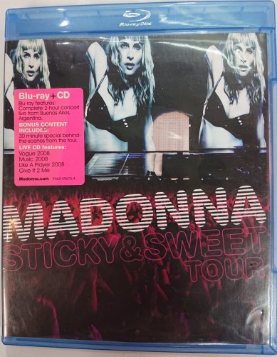 二手1級新 bd Madonna sticky & sweet tour