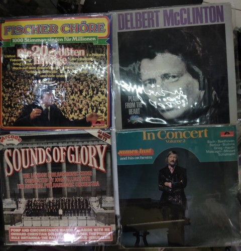 黑膠Lp fischer chore. Delbert mcclinton. sounds of glory. James last and his orchestra.each$38. $100 for 3pcs. 6n