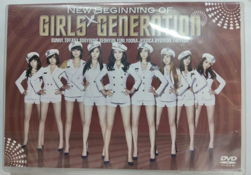 二手95%new 日版dvd girls generation new begining of