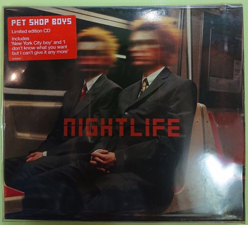 二手1級新 cd pet shop boys nightlife