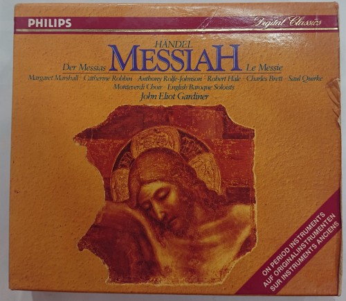 二手95%新 2cd Handel messiah 銀圈德版