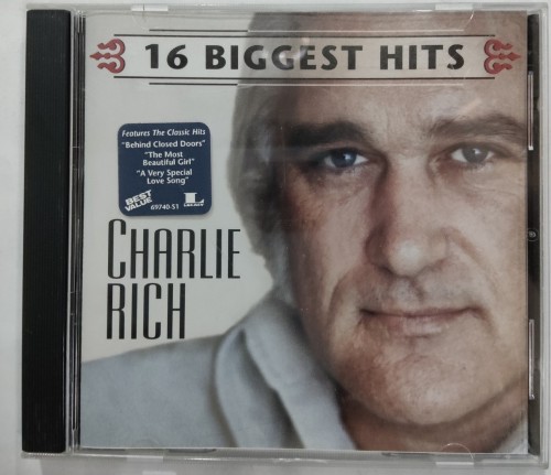 二手95%新CD charlie rich 16 biggest hits