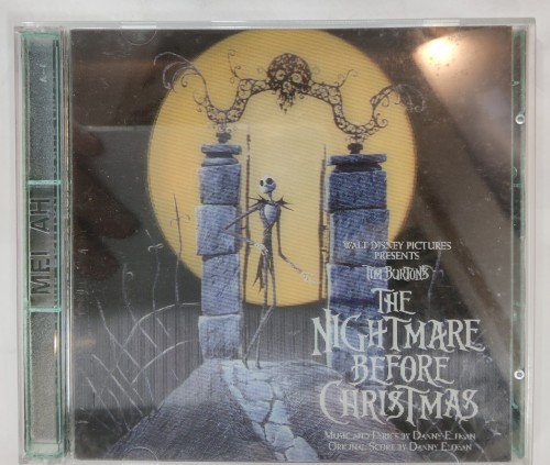 95%new 原聲2Cd Tim burtion's- the nightmare before Christmas.1n