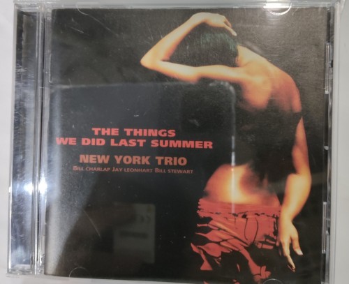 Cd the things we Did Last summer New York trio 日版