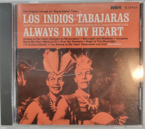 二手85%new CD Los indios tabajaras always in my heart